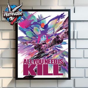 All You Need Is Kill New Anime Movie On January 9 2025 Poster Home Decor Canvas