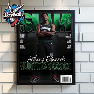Anthony Edwards Hunting Season SLAM Magazine Poster Canvas Decor Anthony Edwards Hunting Season SLAM Magazine Poster Canvas Decor
