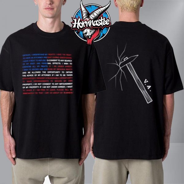 Babylon x Virgil Abloh Archive Rights Unisex T Shirt Two Sided