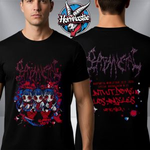 Babymetal Los Angeles 2025 Exclusive Tee At Intuit Dome On November 1 2025 KxAxWxAxIxI Unisex T Shirt Two Sided