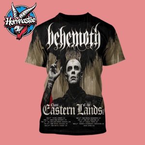 Behemoth Chant Of The Eastern Lands Asia And Australia Show Schedule 2026 All Over Print Shirt