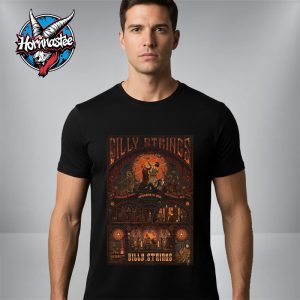 Billy Strings Exclusive Poster At CFG Bank Arena In Baltimore MD On October 31 2025 Art By Luke Martin Unisex T Shirt