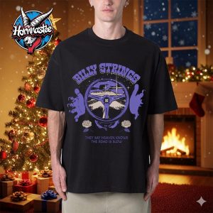 Billy Strings Fall Tour Merch Tee Steering Wheel Matteo Collina Unisex T Shirt