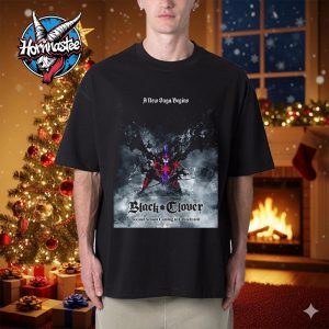 Black Clover Season 2 A New Saga Begins Coming To Crunchyroll Unisex T Shirt Black Clover Season 2 A New Saga Begins Coming To Crunchyroll Unisex T Shirt
