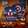 Captain America The Winter Soldier Star Of Bucky Marvel Ugly Sweater