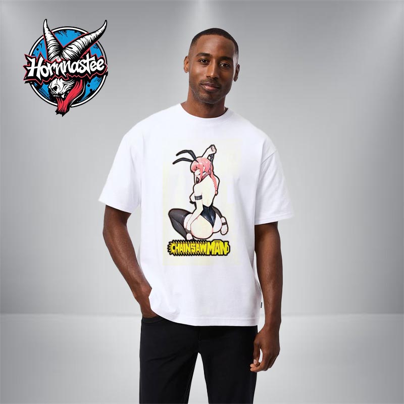 Chainsaw Man Makima Sexy BDSM Bunny Cosplay Unisex T Shirt Chainsaw Man Makima Sexy BDSM Bunny Cosplay Unisex T Shirt