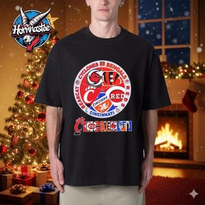 Cincinnati Sports Team Cyclones Bengals Reds Cincinnati Bearcat Circle Logo Unisex T Shirt