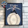 Ed Sheeran Loop Tour 2026 In Australia And New Zealand Schedule Tour Dates Poster Canvas Decor