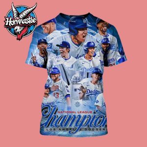 Congrats Los Angeles Dodgers Champion National League 2025 All Over Print Shirt