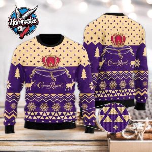 Crown Royal Ugly Christmas Sweater Amazing Gift Funny Ugly Sweater Crown Royal Ugly Christmas Sweater Amazing Gift Funny Ugly Sweater