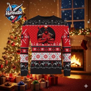 Deadpool Once Upon A Deadpool Marvel Ugly Sweater