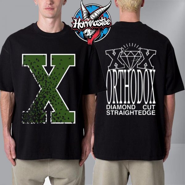 Diamond Cut x Orthodox Straight Edge Unisex T Shirt Two Sided