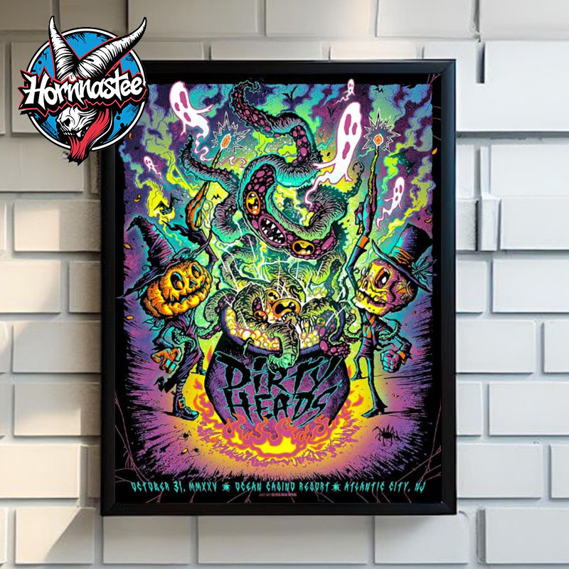 Dirty Heads Halloween Poster Show At Ocean Casino Resort On October 31 2025 Atlantic City NJ Poster Canvas Decor Dirty Heads Halloween Poster Show At Ocean Casino Resort On October 31 2025 Atlantic City NJ Poster Canvas Decor