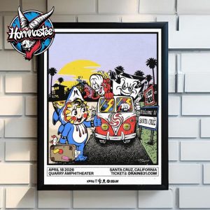 Drain 831 Hometown Show At Quarry Amphitheater In Santa Cruz California Poster Canvas Decor Drain 831 Hometown Show At Quarry Amphitheater In Santa Cruz California Poster Canvas Decor