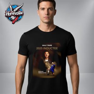 Eden Hazard 2025 Inductee Premier League Hall Of Fame Unisex T Shirt Eden Hazard 2025 Inductee Premier League Hall Of Fame Unisex T Shirt