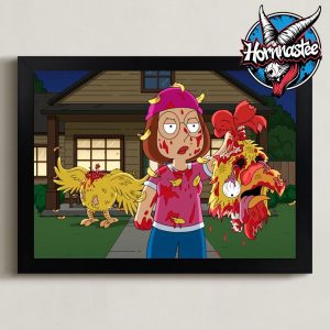 Ernie The Giant Chicken Family Guy 1999 2025 Meg Killed Him Poster Horizontal