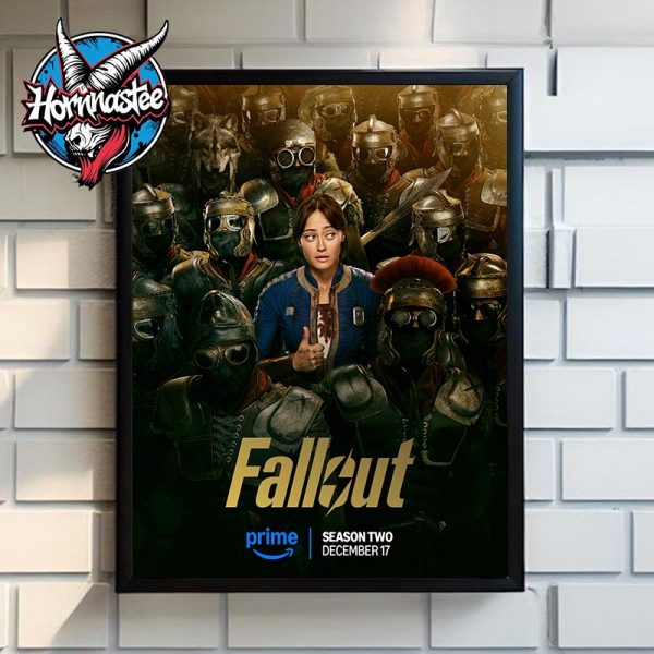 Fallout Season 2 Official Poster On December 17 2025 Poster Canvas Decor