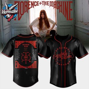 Florence And The Machine Tour North American Tour 2026 Everybody Scream Baseball Jersey
