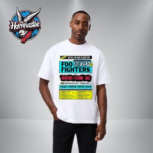 Foo Fighters Take Cover Tour 2026 With Queen Of The Stone Age Schedule Cities Tour Dates Unisex T Shirt Foo Fighters Take Cover Tour 2026 With Queen Of The Stone Age Schedule Cities Tour Dates Unisex T Shirt