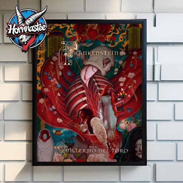 Frankenstein A Film By Guillermo del Toro Art By James Jean Poster Canvas Decor
