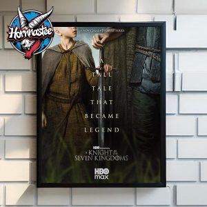 Game of Thrones New Series A Knight Of The Seven Kingdoms On January 2026 HBO Max Poster Home Decor Canvas