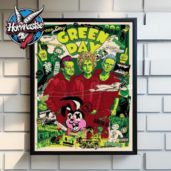 Green Day Laura And James 21st Century Breakdown Poster Home Decor Canvas