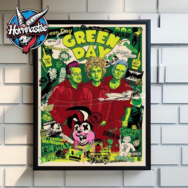 Green Day Laura And James 21st Century Breakdown Poster Home Decor Canvas Green Day Laura And James 21st Century Breakdown Poster Home Decor Canvas