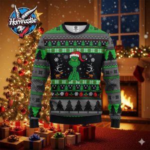 Grinch Ugly Christmas Sweater Amazing Gift Funny Ugly Sweater Grinch Ugly Christmas Sweater Amazing Gift Funny Ugly Sweater