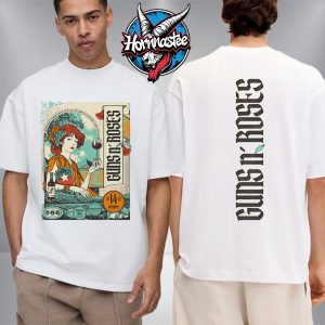 Guns N Roses Santiago Chile Show On October 14 2025 At Parque Estadio Nacional Unisex T Shirt Two Sided