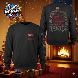 HEB x Connor Dwyer 2025 Metal Tee Health Alliance Since 1905 All Over Print Unisex Sweater
