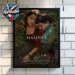 Hamnet Keep Your Heart Open By Chloe Zhao Starring By Jessie Buckley And Paul Mescal Official Poster Poster Home Decor Canvas