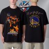 Hyperfly x NBA x My Hero Academia Endeavor Golden State Warriors Unisex T Shirt Two Sided