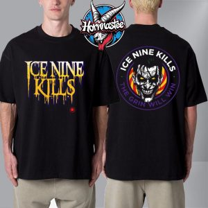 Ice Nine Kills The Laugh Track Joker The Grin Will Win Unisex T Shirt Two Sided