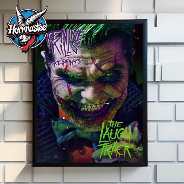 Ice Nine Kills The Laugh Track New Single On October 9 2025 Poster Home Decor Canvas