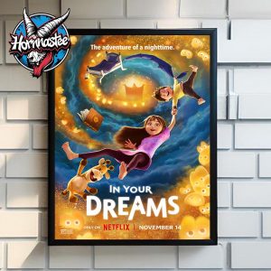 In Your Dreams The Adventure Of A Nighttime Movie On Netflix On November 14 2025 Poster Canvas Decor In Your Dreams The Adventure Of A Nighttime Movie On Netflix On November 14 2025 Poster Canvas Decor