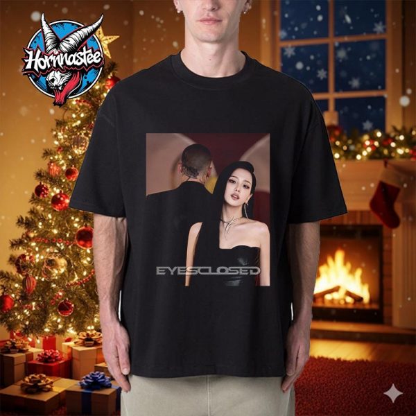 JISOO And Zayn Malik Collaboration Eyes Closed Unisex T Shirt