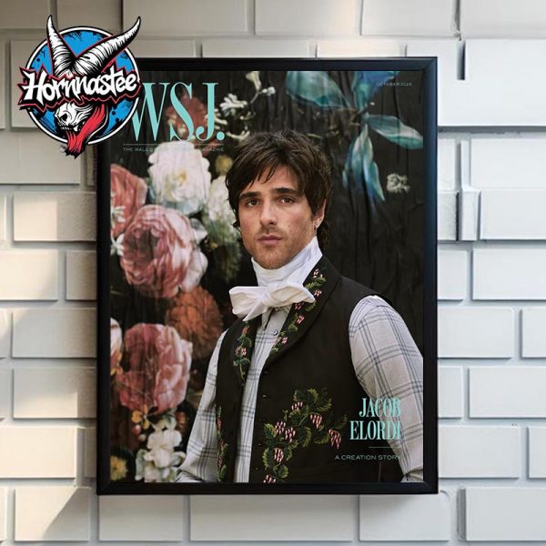 Jacob Elordi A Creation Story On WSJ The Wall Street Journal Magazine Poster Home Decor Canvas