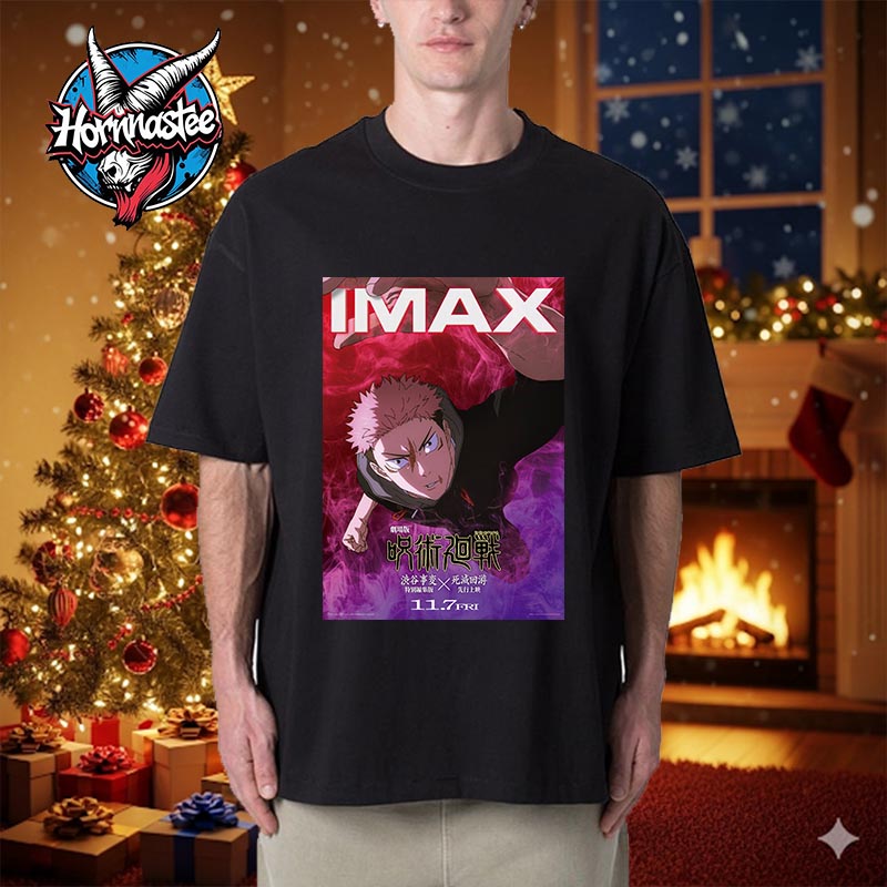 Jujutsu Kaisen Execution New Official Poster Anime IMAX Unisex T Shirt Jujutsu Kaisen Execution New Official Poster Anime IMAX Unisex T Shirt