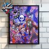 Poppy Playtime 5 Happy Anniversary Poster Home Decor Canvas