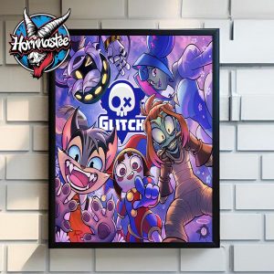 Lackadaisy x Glitch Productions Official Poster Poster Home Decor Canvas
