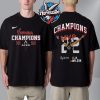 A’Ja Wilson Las Vegas Aces 2025 WNBA Champions Unisex T Shirt