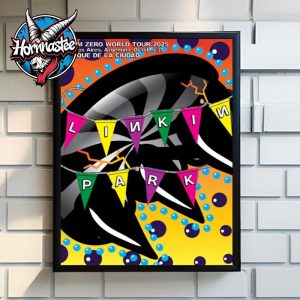 Linkin Park Argentina Poster From Zero World Tour At Buenos Aires On October 31 2025 Poster Canvas Decor