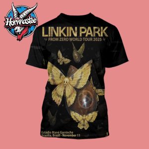 Linkin Park Brasilia Brazil Poster From Zero World Tour At Estadio Mane Garrincha On November 11 2025 All Over Print Shirt Linkin Park Brasilia Brazil Poster From Zero World Tour At Estadio Mane Garrincha On November 11 2025 All Over Print Shirt