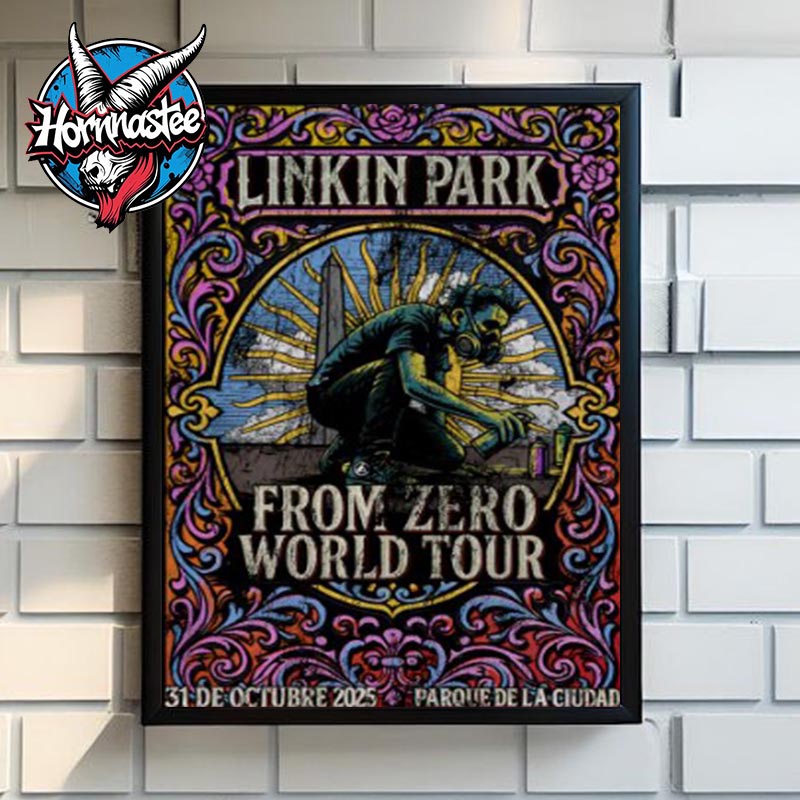 Linkin Park Buenos Aires Event Poster At Parque De La Ciudad On October 31 2025 From Zero World Tour 2025 Poster Home Decor Canvas Linkin Park Buenos Aires Event Poster At Parque De La Ciudad On October 31 2025 From Zero World Tour 2025 Poster Home Decor Canvas