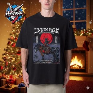 Linkin Park Lima Poster From Zero World Tour At Estadio San Marcos On October 28 2025 Unisex T Shirt