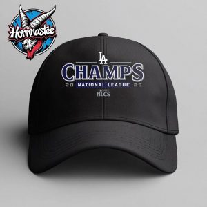 Los Angeles Dodgers 2025 National League Champions Bloop Single Roster Hat Cap