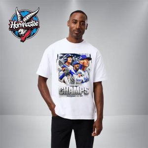 Los Angeles Dodgers Champion National League Postseason 2025 Unisex T Shirt