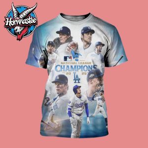 Los Angeles Dodgers MLB Champion National League Champions 2025 All Over Print Shirt