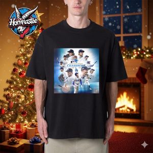 Los Angeles Dodgers MLB Champion National League Champions 2025 Unisex T Shirt