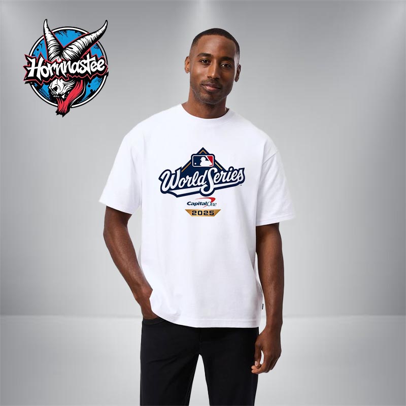 MLB World Series Capital One 2025 Official Logo Unisex T Shirt MLB World Series Capital One 2025 Official Logo Unisex T Shirt